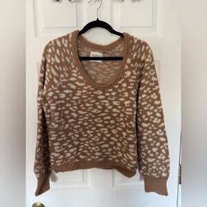 Cheetah sweater